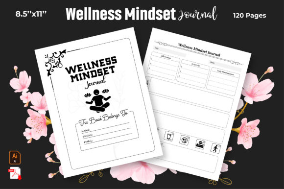 Download Wellness Mindset Journal – KDP Interior - Wellness mindset Collection