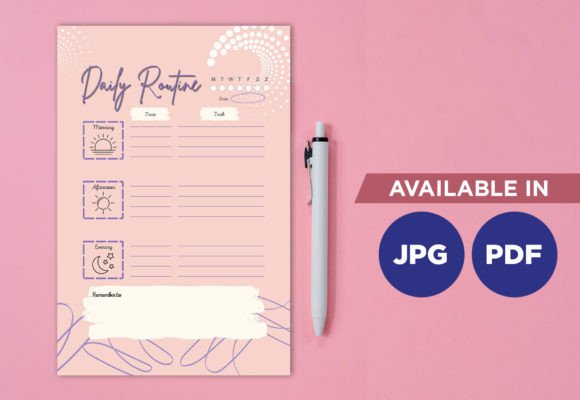 Download Daily Routine Planner - Premium Resources